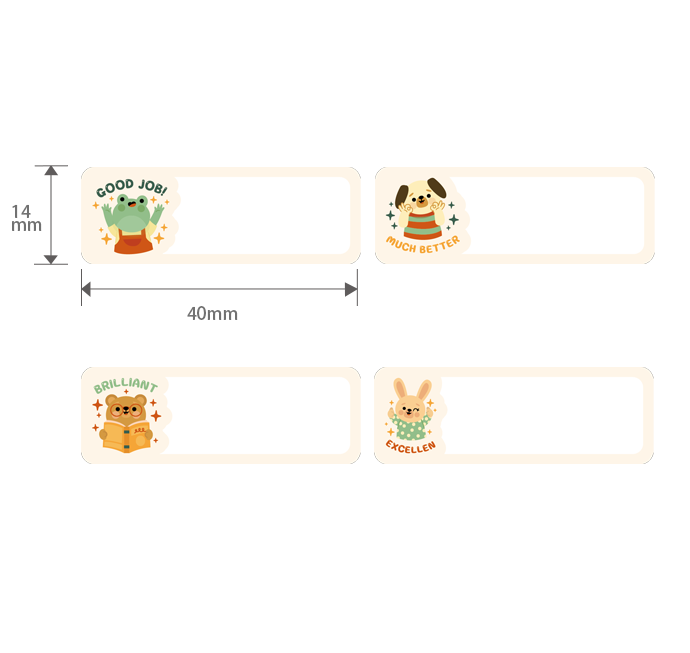 NIIMBOT N1 ラベルプリンター 名前シール 専用 ラベル カーボンリボン カートリッジ リボン ブラック ホワイト レッド ブルー グリーン ピンク 動物