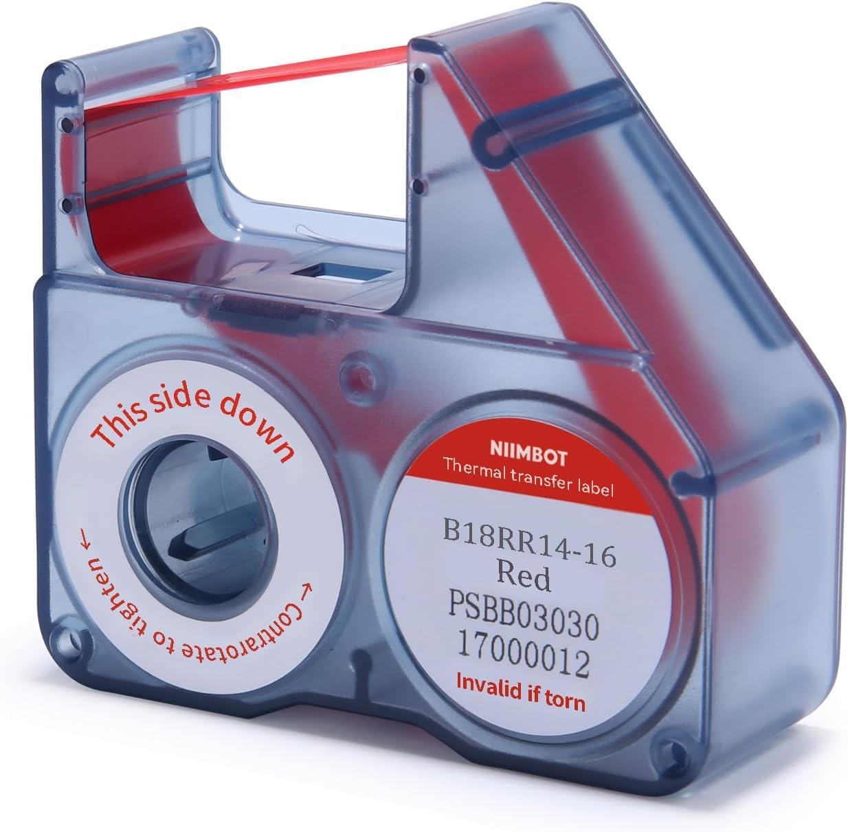 NIIMBOT N1 ラベルプリンター 名前シール 専用 ラベル カーボンリボン カートリッジ リボン ブラック ホワイト レッド ブルー グリーン ピンク 動物