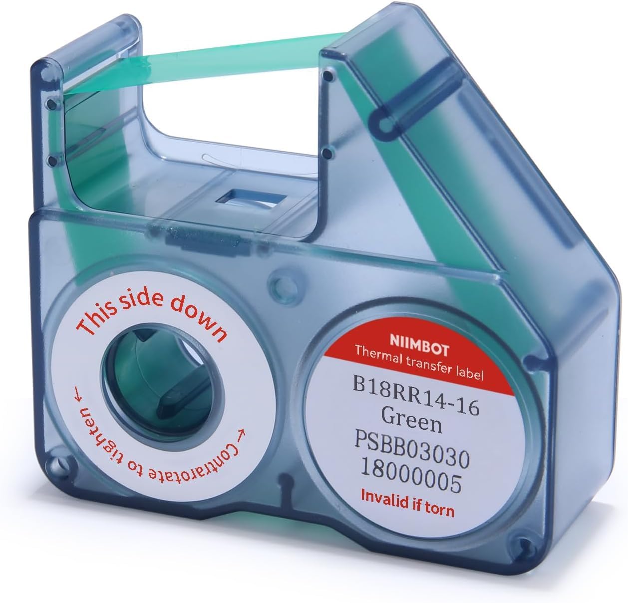 NIIMBOT N1 ラベルプリンター 名前シール 専用 ラベル カーボンリボン カートリッジ リボン ブラック ホワイト レッド ブルー グリーン ピンク 動物